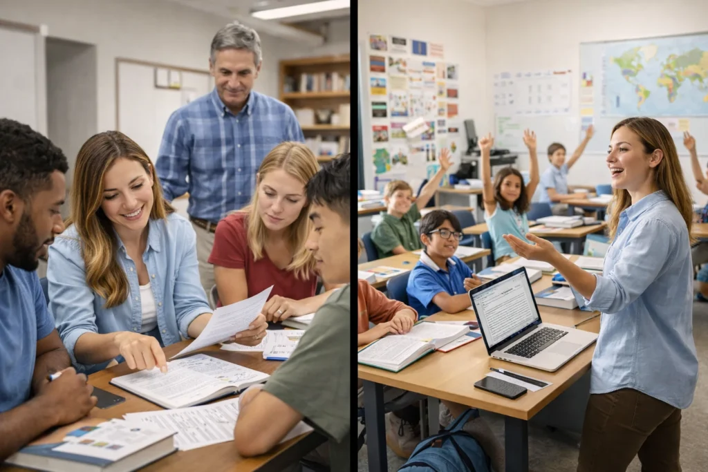 Graduate Assistantships vs. Full Teaching Positions